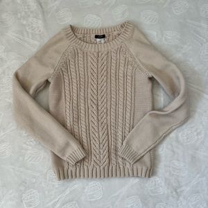 J Crew Cableknit Sweater XXS